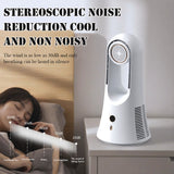 Digital Display Aromas Bladeless Electric Stand-Up Desk Sturdy Mutes Airs Conditioning Fan For Dormitory Office Home