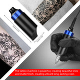 Tattoo Power Supply Kit Professional 50ml Liquid Complete 90-265V Tattoo Machine Kit All in One with Power for Beginners