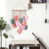 Atrapasueños Boho Tejido a Mano con Cuerda Algodón, Material Madera, Tema Amor, Sin Plumas, Ocasión Acción de Gracia