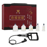 Acupunture Vacuum Cupping Set ventosa Suction Cans Cups jar Massager vacuum suction therapy cupping set cans for massage