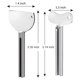 10 Pieces Metal Toothpaste Press Key Tube Squeezer For Family Washroom Bathroom,Toothpaste,Etc