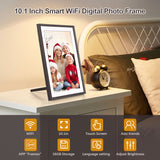 Andoer 10.1-Inch WiFi Cloud Digital Picture Frame 1280*800 TFT Touch Screen 16GB Storage Share Photo via APP