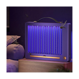 Indoor Electric Zapper, 2000MAh Powerful Fly Zapper Light for Moths, Fruit Flies, Garage Bug Catch/Eliminator