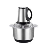3 Speeds Electric Meat Mincer Grinder Stainless Steel Chopper 5L Food Processor Garlic Mud Maker Blender Large Capacity
