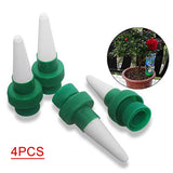 4pcs Devices Automatic Irrigation Plant Self Watering Spikes Garden Stakes for Potted Plants Flower Vacation