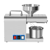 RG-311/RG-312 Hot Cold Press hine English Version Stainless Steel Intelligent Temperature Control Oil Presser 220V/110V
