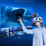 VR Shineccon VR Glasses RV Virtual Reality 3D HD Gaming Smart Glasses For Apple vivo Huawei Oppo All-in-One Headset Glasses