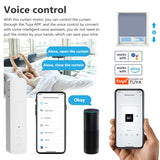 Tuya WiFi TM616EGWT Smart Pull Bead Motor Remote Controller Intelligent Home Household Hotel Electric Curtain Motors