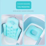 Bath Pillow Comfortable Spa Bathing Pad Bathtub Cushion Non-Slip Waterproof Neck & Back Relax For adults and children