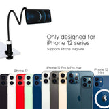 Magnetic Gooseneck Phone Holder Mount Tablet Magnetic Phone Holder For Bed Desk Flexible Mgic Arm Clamp Tablet Stand For Mount