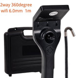 6MM 4Way 720° Industrial Video HD WIFI Steering Auto Repair Endoscope