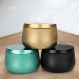 Tin 24 Piece, 8Oz, 3 Color Containers, Jars For Making, DIY Candle Can Set