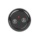 TD032 black circular caller service bell IP55 single/two/three/four key optional