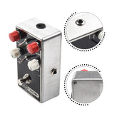 Mosky Brown Distortion Effect Pedal Overdrive Buffer Delay Reverb With LED Light Electric Guitar Ukulele Accessories