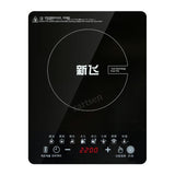 220V Electric Induction Cooker Boiler Waterproof 2200W Stir-Fry Cooking Plate Intelligent Hot Pot Stove Cooktop Burner
