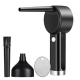 Household Air Duster Energy-Efficient Vacuum Cleaner Dirt Remover for Desktop Keyboard Multipurpose Cleaning Brushes Gun