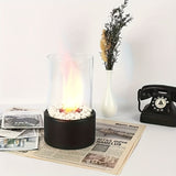 1pc Outdoor Tabletop Heater, Tabletop Portable Ethanol Fireplace Desktop Alcohol Fire Pit Smokeless Bio Household Mini Fire Bowl Thanksgiving Halloween Christmas Gift Winter Accessories Home Decor