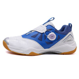 Carbon board training table tennis couple's volleyball shoes, professional cowhide sole badminton shoes