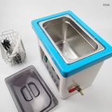 5L Glasses Dental Teeth Denture Cleaning hine Ultrasonic Jewelry Cleaner