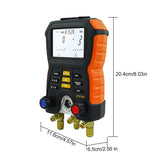 Car Air Conditioning Equipment Pressure Gauge Manifold Leak Detecting Liquid Filg Fluorine Refrigeration Tools