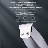 Usb Charging Led Digital Display Mens Shaver Kemei Km-426 Mini Design Engraving Shear Razor hair clipper  trimmer for men