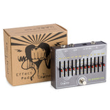 CALINE CP-81 EQ Guitar Effect Pedal True Bypass Design with Volume/Gain For Electric Guitar Parts Accessories Effector