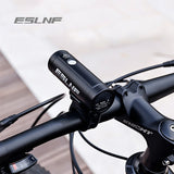 ESLNF Bike Rainproof 400\800Lumen Bicycle Front Light USB Charge 4000mAh IPX6 Waterproof LED Headlight Cycg Flashlight
