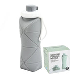 The Best Choice for Outdoor Sports and Camping - Large Capacity Foldable Silicone Water Bottle