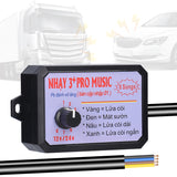 Controller Electric Horn Speaker Control Unit with 8/12 Sound Effects Switching 12-24V for Car Truck Marine Boat
