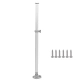 Removable 510‑760mm Height Adjustable Table Leg Lifting Telescc Folding Support for RV Boat Yacht
