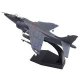 1/72 British Harrier Vertical Lift Fighter Jet Simulation Alloy Diecast Airplanes For Collection Gift Home Decor
