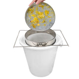Double sieve strainer Stainless Steel Beekeeping Honey filter Net Impurity Filter Garden Supplies For Beekeeping Special Tools