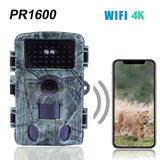 Outdoor 60MP WIFI Hunting 4K Night Vision Motion Activated Forest Trigger Wildlife Scouting Camera