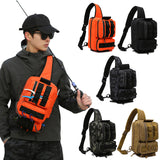 Fanny Tackle Multifunctional Storage Waist Pack Water-Resistant Large Capacity for Fly Fishing