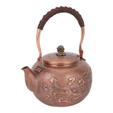 Copper Teapot - Water Boiler & Coffee Pot For Hiking, Picnic & Tea Lovers