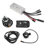 Bicycle Lithium Battery Conversion 22A Controller LED S810 Display 1 to 2 Connecting e Kit for 500W Gear Motor