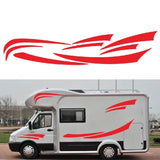 Sticker Stripe Decoration Body Decals Door Panel Bumper Vinyl Graphics Stickers Car Styg For Camper RV Trailer Accessories