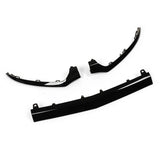 Gloss Black Replacement for Mercedes‑Benz C‑Class W205 C205 A205 Car Front Bumper Lower Trims
