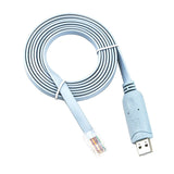1.8M FTDI Chip USB To RJ45 USB To RS232 Serial To RJ45 CAT5 Console Adapter Cable