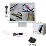 NEW 15inch LCD Scalp/Skin /Hair Follicle Detector Ultra HD UV Testing Analysis Magnifier Professional 50X/200X Skin Analyzer
