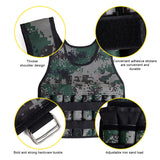 20kgLoading Weight Vest For Training Exercises Fiess Gym Workout Bo Waistcoat Adjustable Jacket Sand Clothing