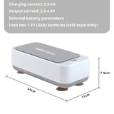 Ultrasonic multifunctional household small portable glasses cleaning hine vibration cleaner