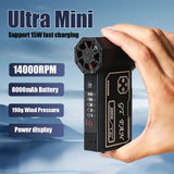 New 140,000RPM Air Blower Turbo Jet Fan Electric Power Display Handheld Mini Dust Cleaner High Speed Duster Gun Cleaning Tool
