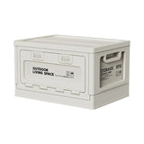 27L Camping Large Capacity Bench Chopping Board Lightweight Car Storage Food Box for Outdoor Tourist