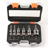 16-35 mm Alloy Hole Saw Set Reaming Bit is Suitable for Stainless Steel Iron Plate Metal Processing Drilling Tool
