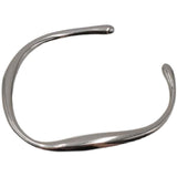 S925 Sterling Silver Irregular Flow Square Bracelet