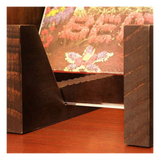 Record Storage Holder Large Capacity Acrylic Ends Display Stand Wooden LP Vinyl Album Desktop Rack