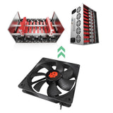 12cm Big 4 Pin High Speed Desktop Chassis Fan Large Air Volume PC Case Radiator