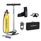 DEDEPU S5000 Oxygen Cyder Respirator Scuba Diving Tank 1L Equipment Snorkeg Hand Pump