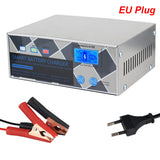 12V 24V 260W Smart Car Charger LED Display Intelligent For Motorcycle SUV Truck Pulse Repair Battery Charging High Power